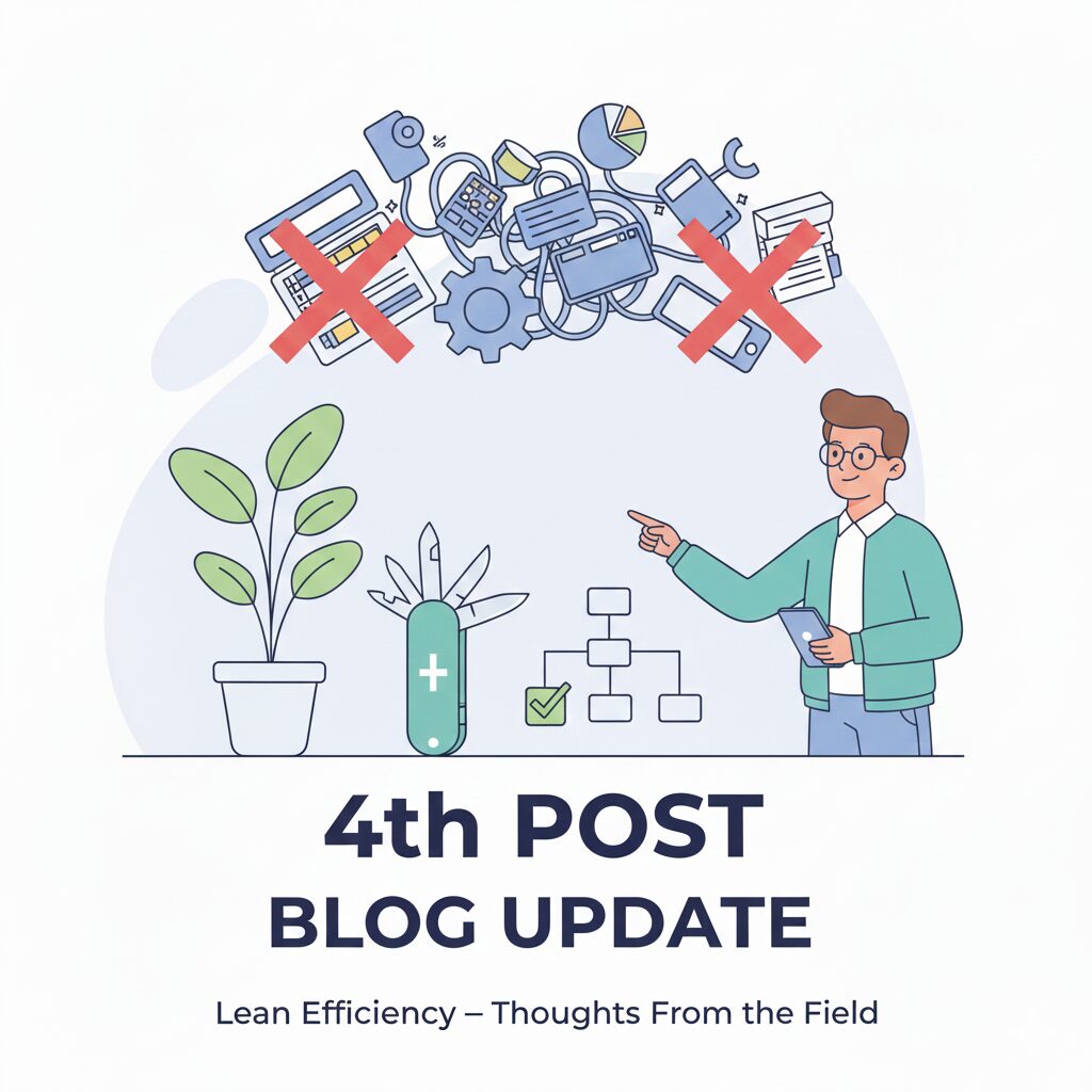 無駄にツールはおすすめしない、現場で思うこと