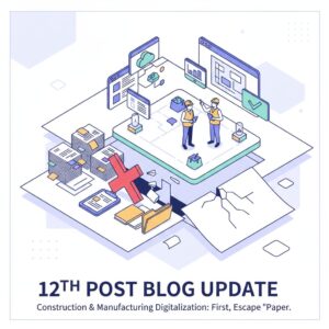 建設業・製造業のデジタル化は、まず「紙から脱出」しよう