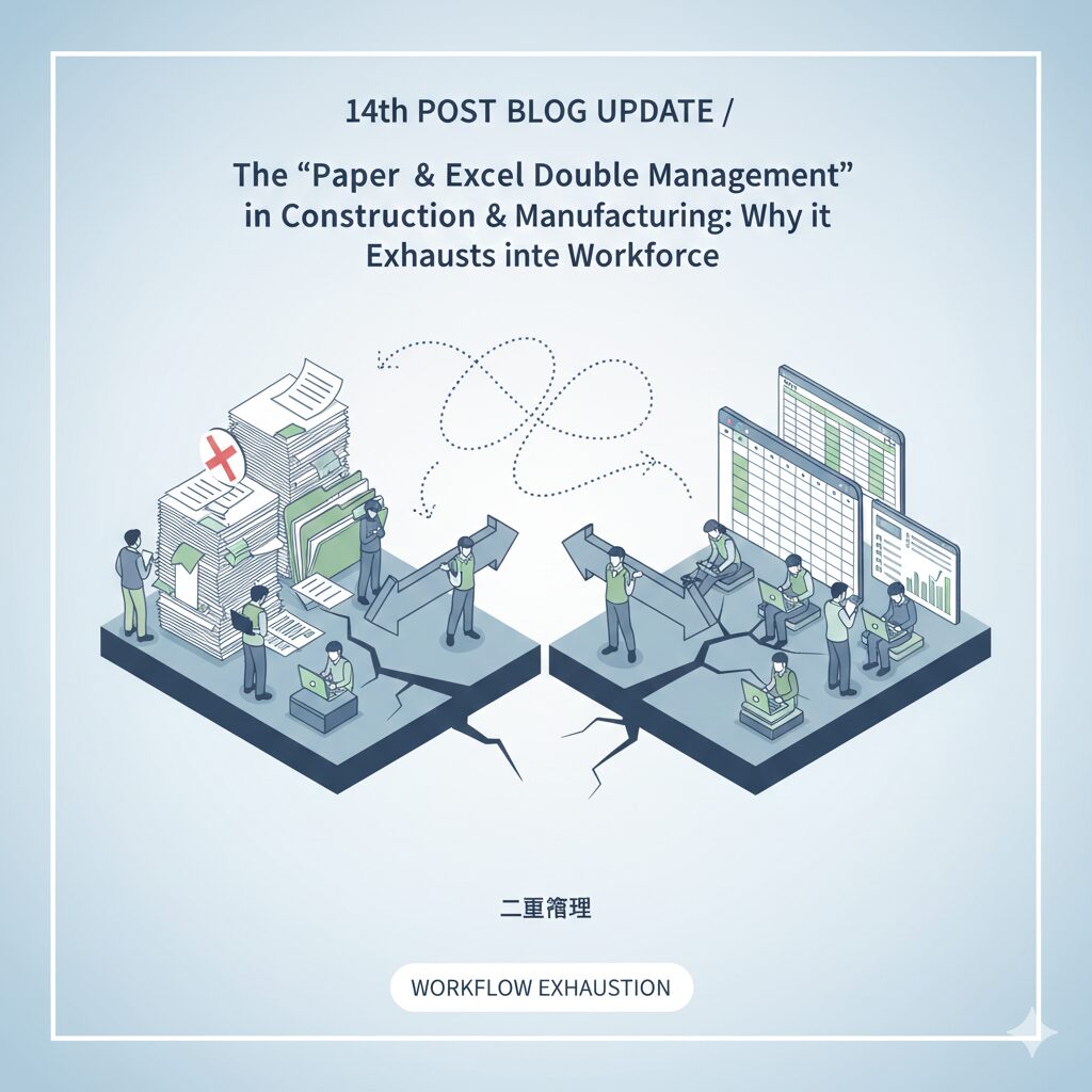 建設業・製造業のデジタル化が進まない本当の理由。原因はITではない？